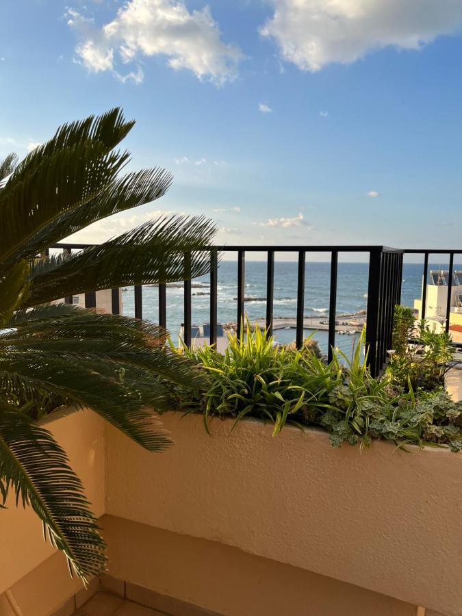 Candia Hotel Chrissi Akti Chania Exterior foto