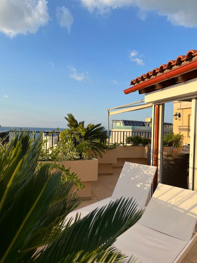 Candia Hotel Chrissi Akti Chania Exterior foto