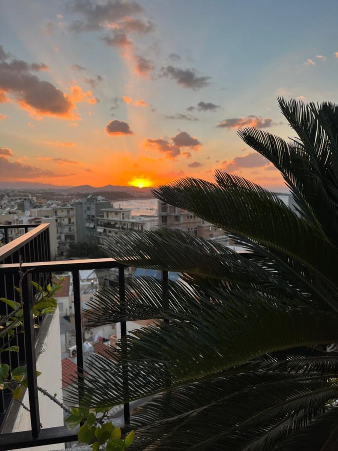 Candia Hotel Chrissi Akti Chania Exterior foto