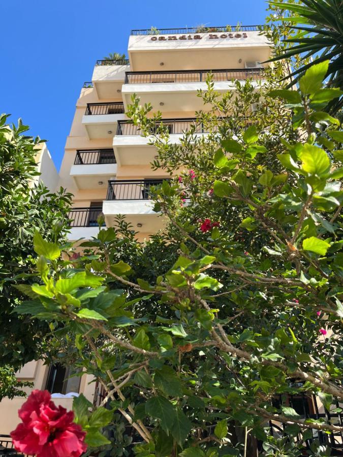 Candia Hotel Chrissi Akti Chania Exterior foto