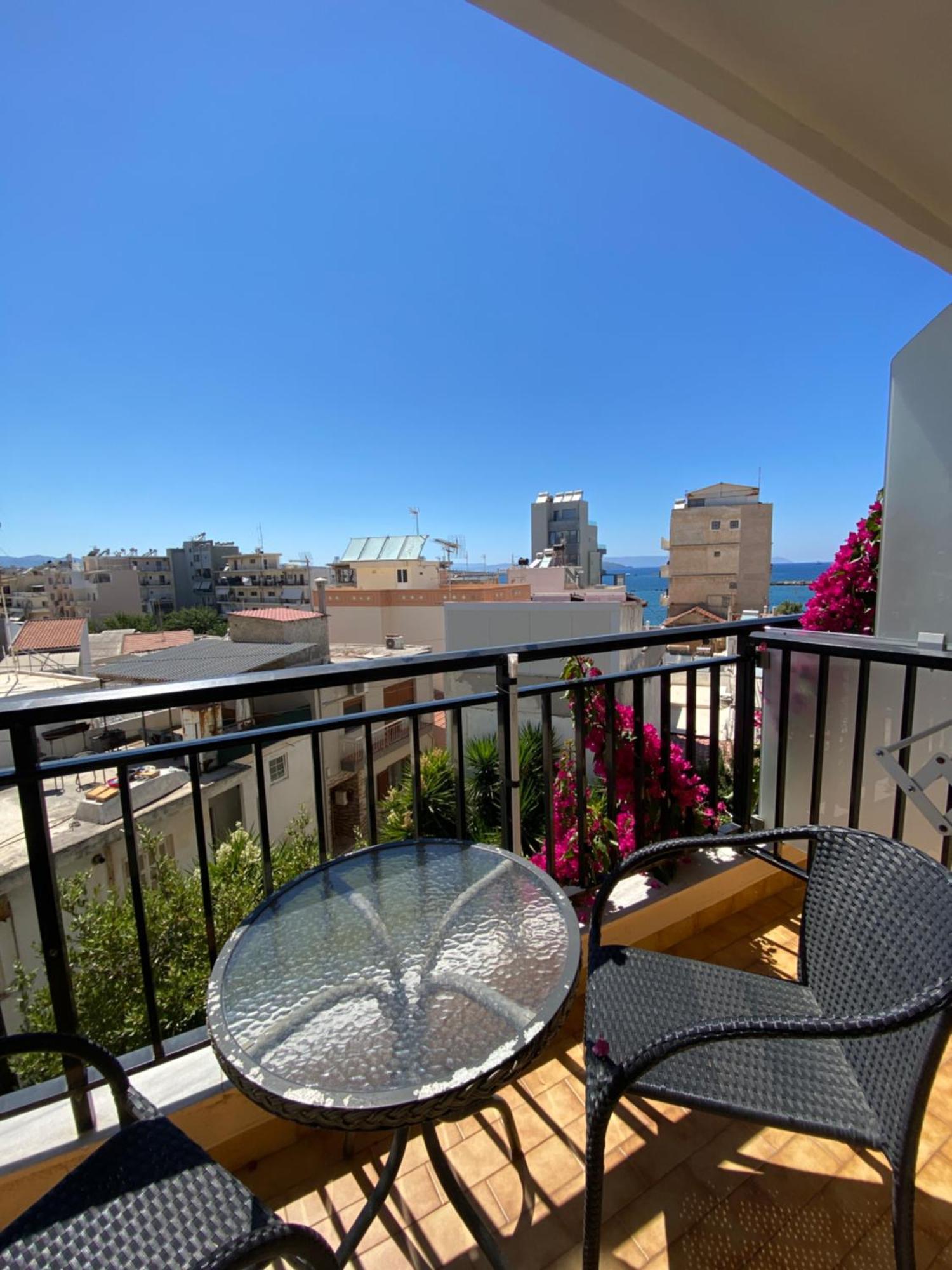 Candia Hotel Chrissi Akti Chania Exterior foto