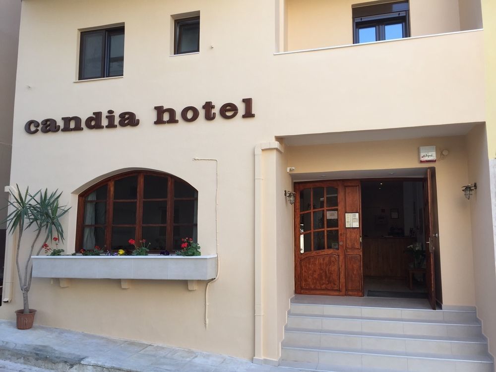 Candia Hotel Chrissi Akti Chania Exterior foto